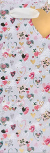 Ballyhoo - Floral Hearts XL Bottle Bag