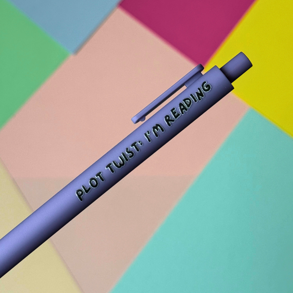 Quirky Doodles - Funny Quote Pens: Lemon Yellow