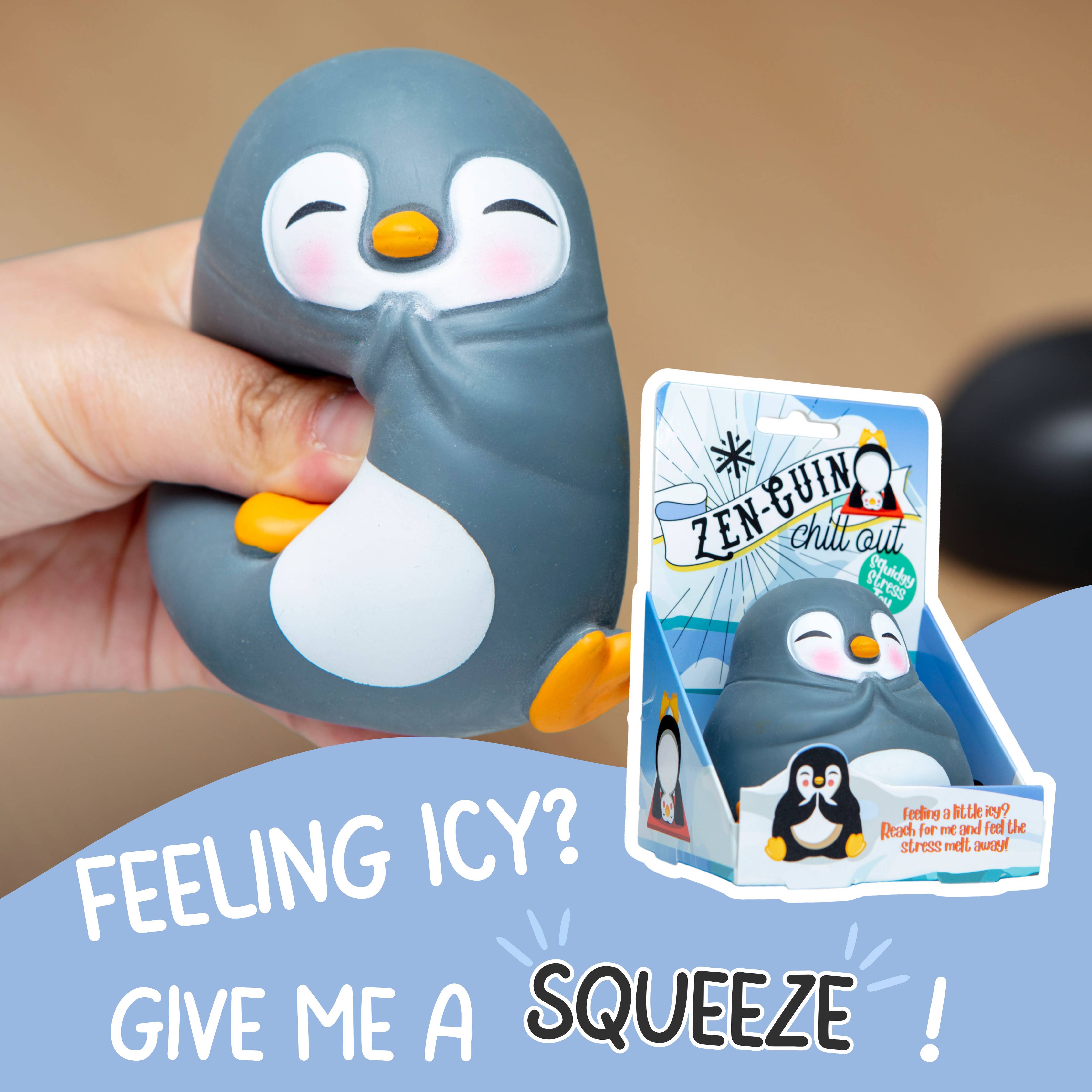 Zenguin Fidget/Stress Toy - Novelty Stocking Filler Gift