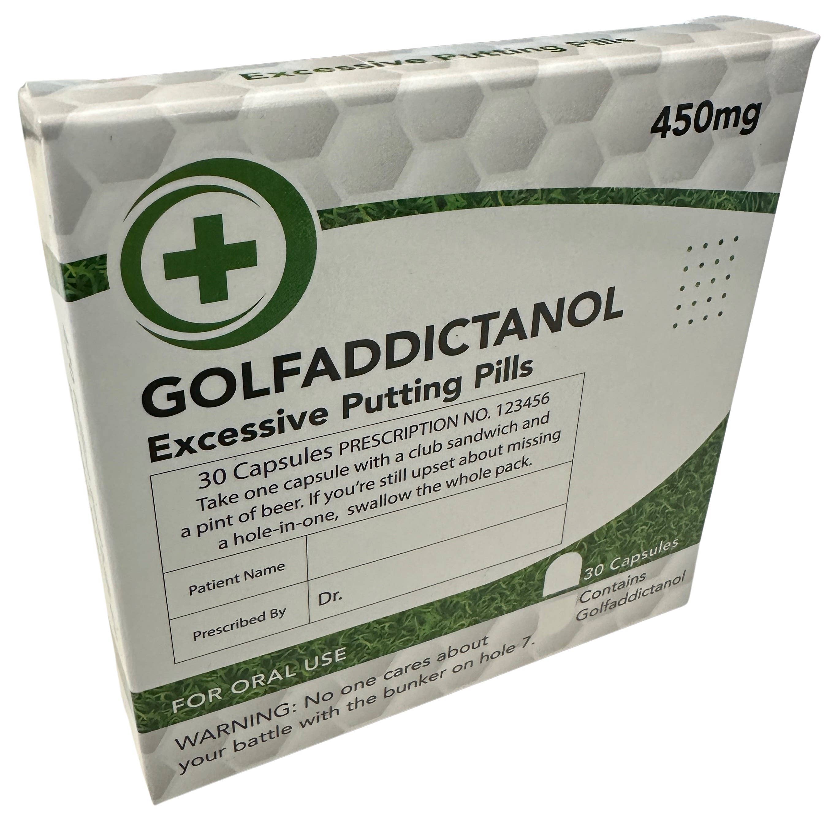 Golfaddictanol Candy Mint Pills - More Than Just a Gift | Narborough Hall