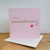 Ink Pot Happy Anniversary Card