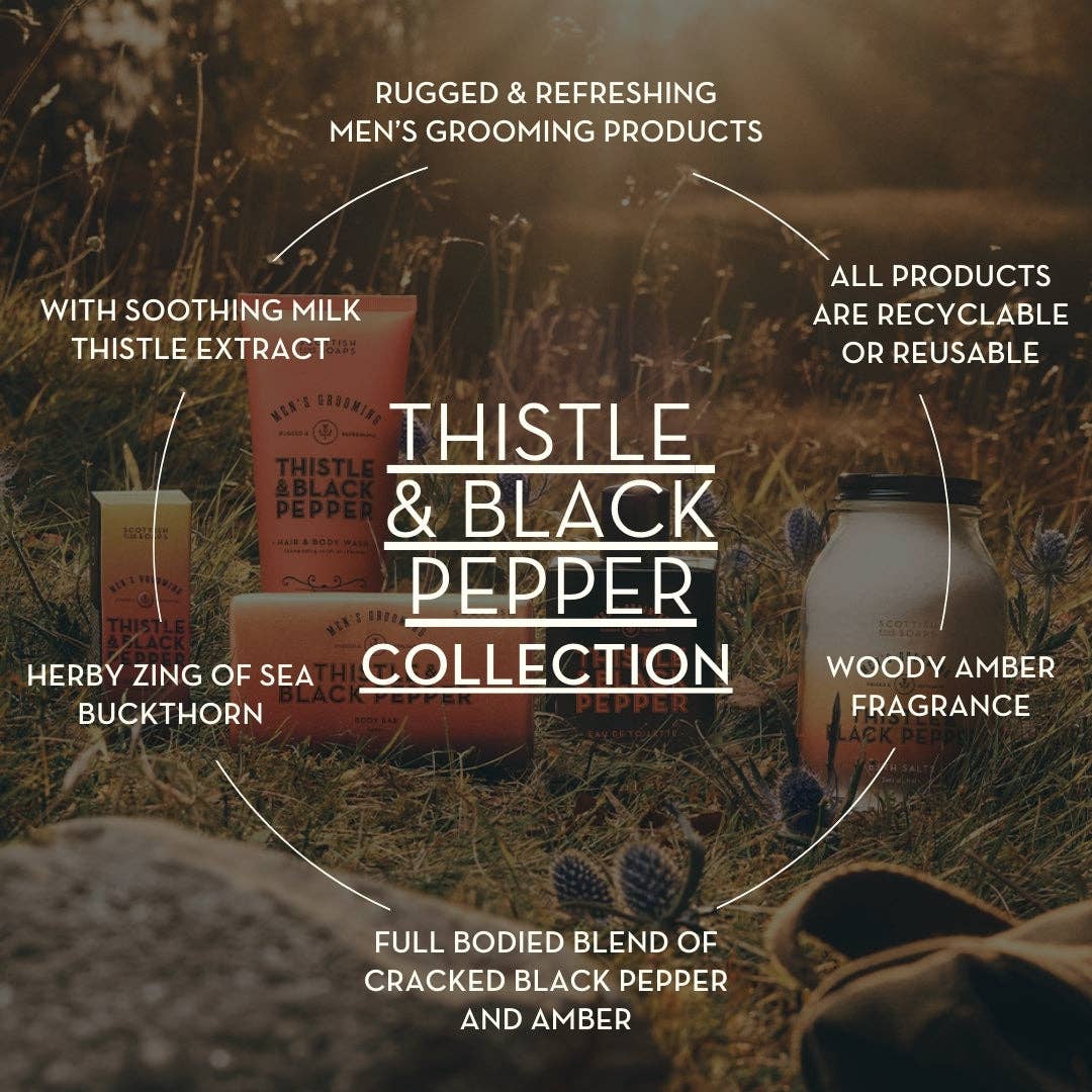 Scottish Fine Soaps - Thistle & Black Pepper Well Groomed Gift Set