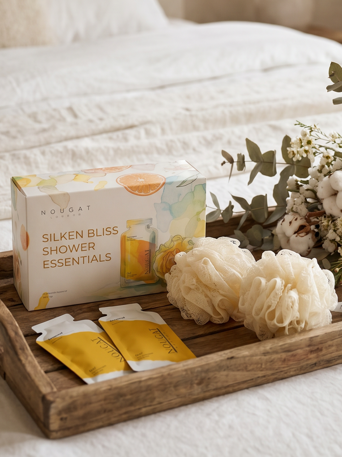 Nougat London - Nougat London Silken Bliss Shower Essentials (Gift Set of 4)