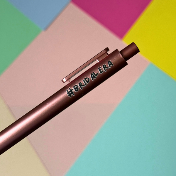Quirky Doodles - Funny Quote Pens: Coral Pink