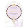 Life Charms Amethyst and Gold Wellness Semi Precious Bracelet - More Than Just a Gift | Narborough Hall