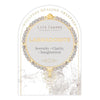 Life Charms Labradorite and Gold Wellness Semi Precious Bracelet