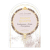 Life Charms Smokey Quartz and Gold Wellness Semi Precious Bracelet