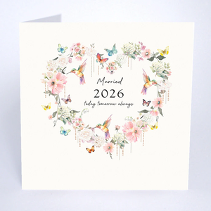 Beija-Flor Married 2026 Card - More Than Just a Gift | Narborough Hall
