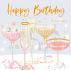Belly Button Elle Cheers Cocktail Birthday Card - More Than Just a Gift | Narborough Hall