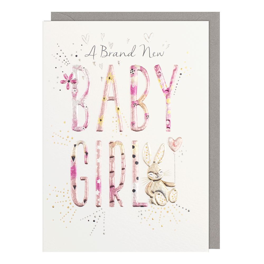Amaretto Baby Girl Card