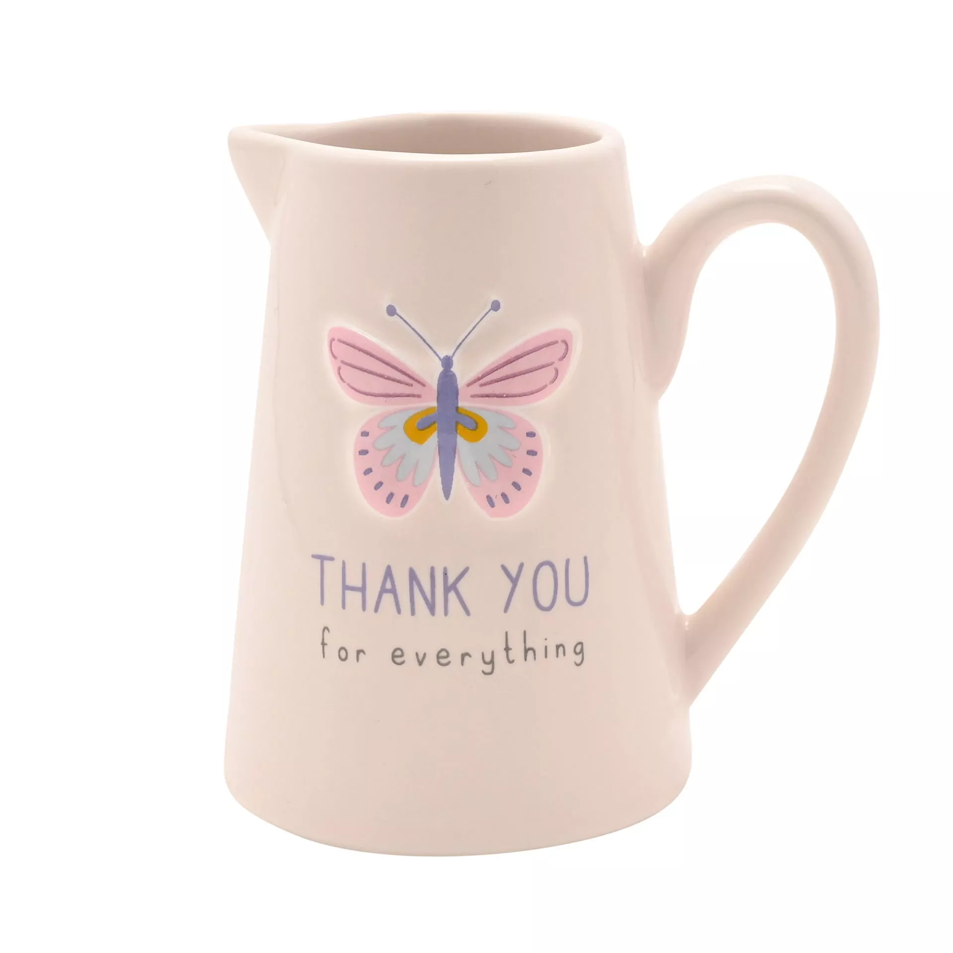 Thank You Love Life Embossed Mug