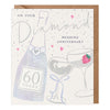 Pink Lemonade Diamond Anniversary Card