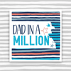 Dad in a Million Card