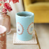 Lisa Angel Blue Scalloped Edge Tumbler