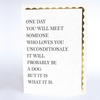 Musings & Mayhem You Will Meet Someone Card