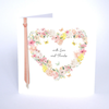Ribbons & Roses With Love & Thanks Card