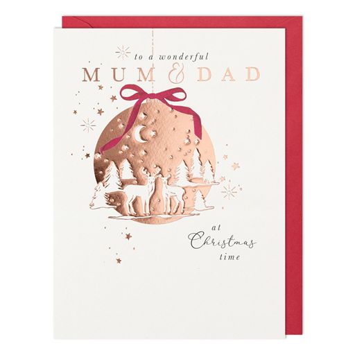 Reflections Mum & Dad Christmas Card