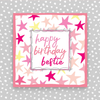 Thoughts Framed Bestie Birthday Card