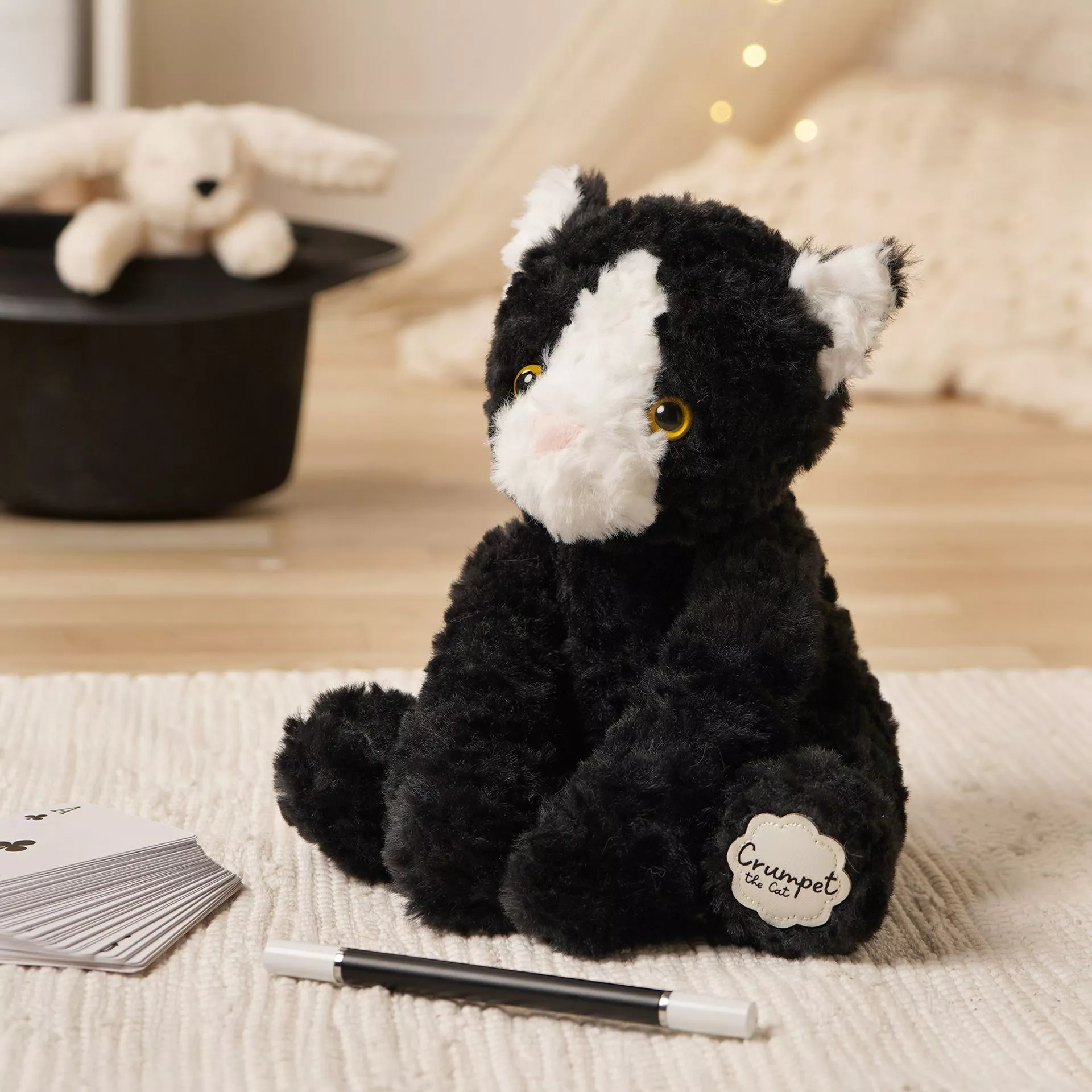 Softies Crumpet the Plush Black & White Cat - More Than Just a Gift | Narborough Hall