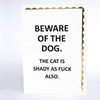 Musings & Mayhem Beware of the Dog Card