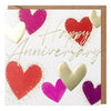 Tutti Frutti Happy Anniversary Hearts Card