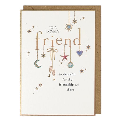 Starlet Lovely Friend Birthday Card - More Than Just a Gift | Narborough Hall