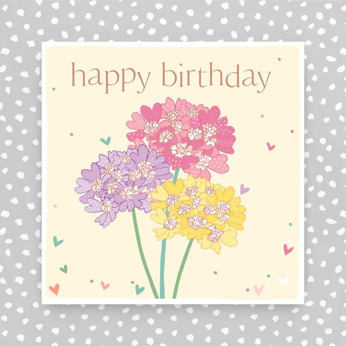 Flowers Happy Birthday Card - More Than Just a Gift | Narborough Hall