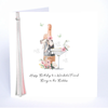Ribbons & Roses Bring on the Bubbles Friend Birthday Card