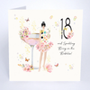 Beija-Flor 18 & Sparkling Birthday Card