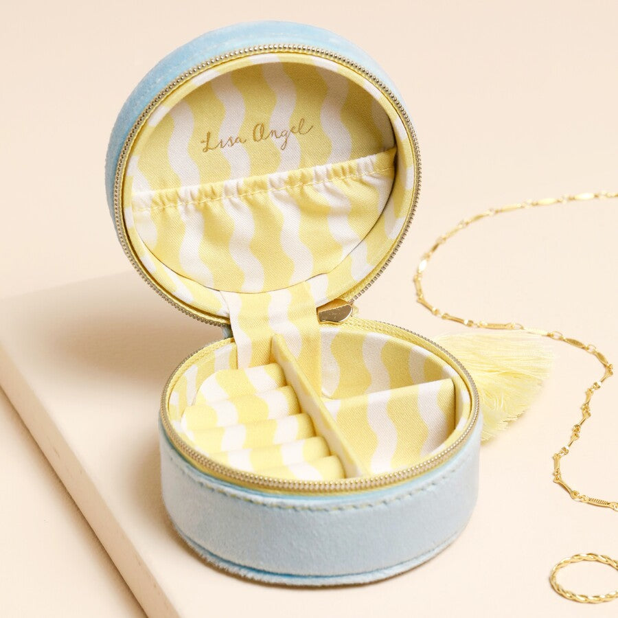 Lisa Angel Hello Lovely Round Jewellery Box