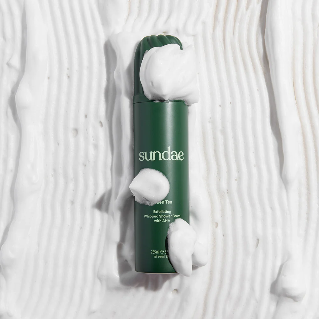 Sundae Whipped Shower Foam Green Tea - More Than Just a Gift | Narborough Hall