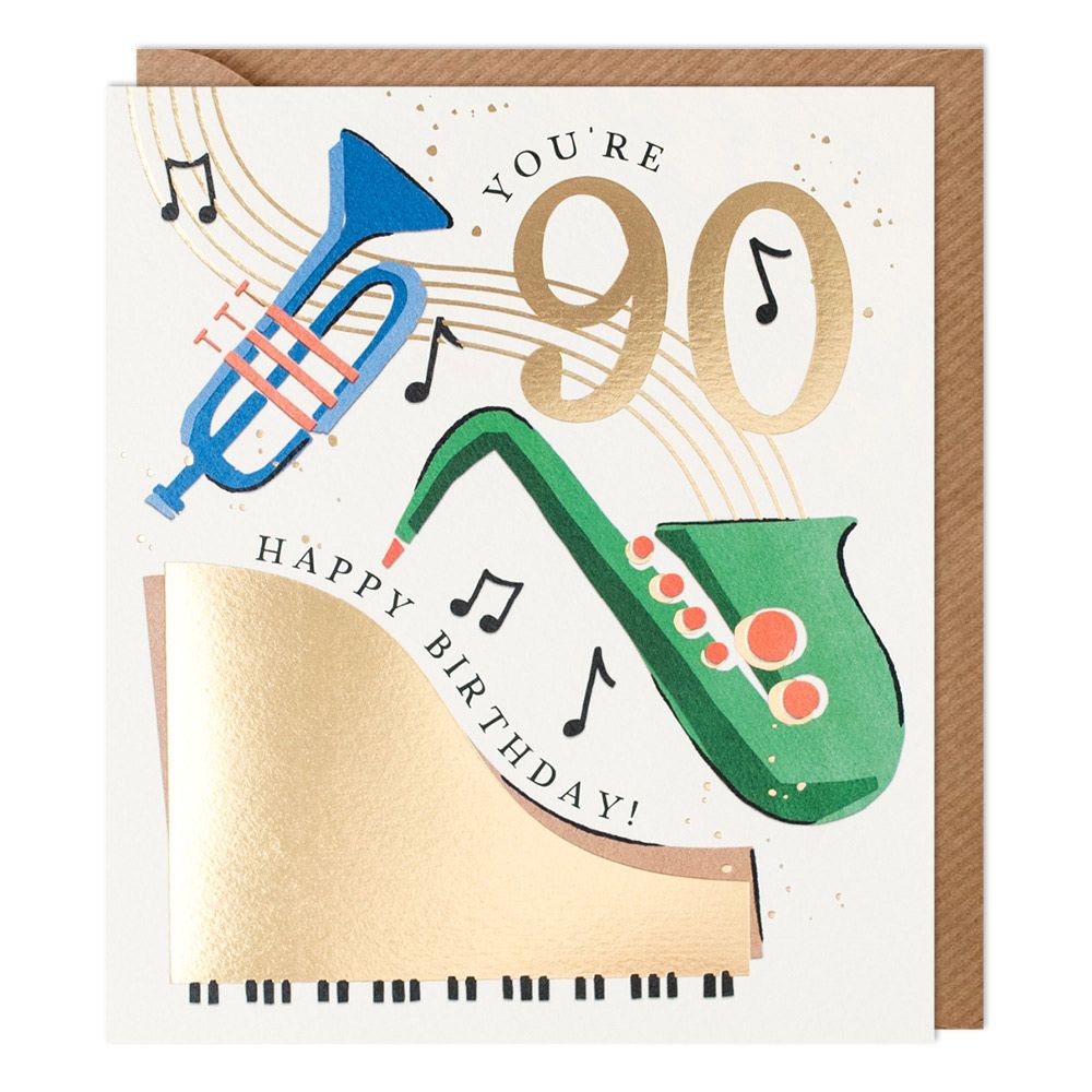 Hudson You're 90 Birthday Card - More Than Just a Gift | Narborough Hall