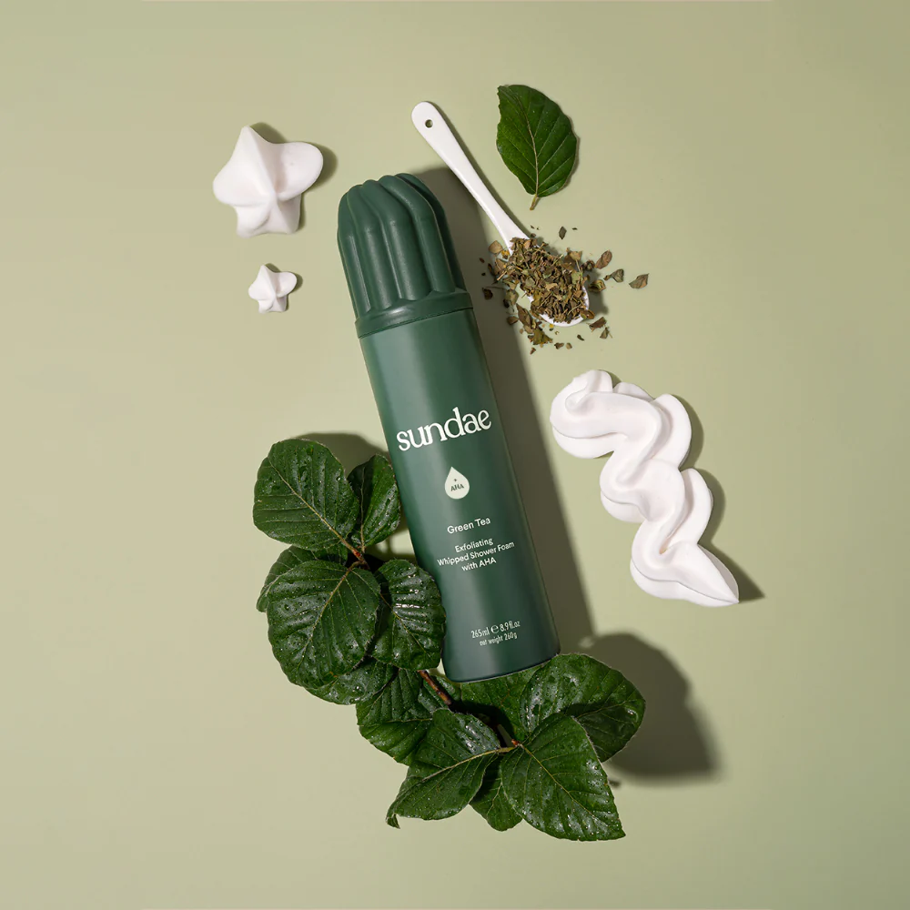 Sundae Whipped Shower Foam Green Tea - More Than Just a Gift | Narborough Hall