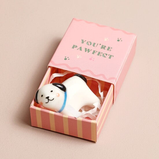Lisa Angel Tiny Ceramic Dog - You're Pawfect - More Than Just a Gift | Narborough Hall