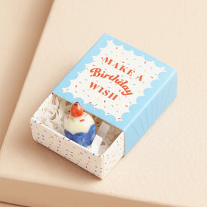 Lisa Angel Tiny Ceramic Birthday Cake - Birthday wish - More Than Just a Gift | Narborough Hall