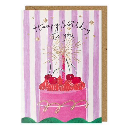 Genevieve Happy Birthday Cake Card - More Than Just a Gift | Narborough Hall