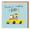 Father's Day Taxi Pick N Mix Card
