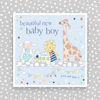 Beautiful New Baby Boy Card