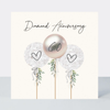 Petimo - Camille Diamond Anniversary Balloons Card - More Than Just a Gift | Narborough Hall