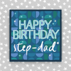 Molly Mae Happy Birthday Step-Dad Card