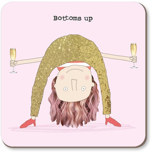 Rosie Made a Thing Bottoms Up Coaster - More Than Just a Gift | Narborough Hall