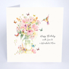 Beija-Flor Wonderful Mum Birthday Card - More Than Just a Gift | Narborough Hall