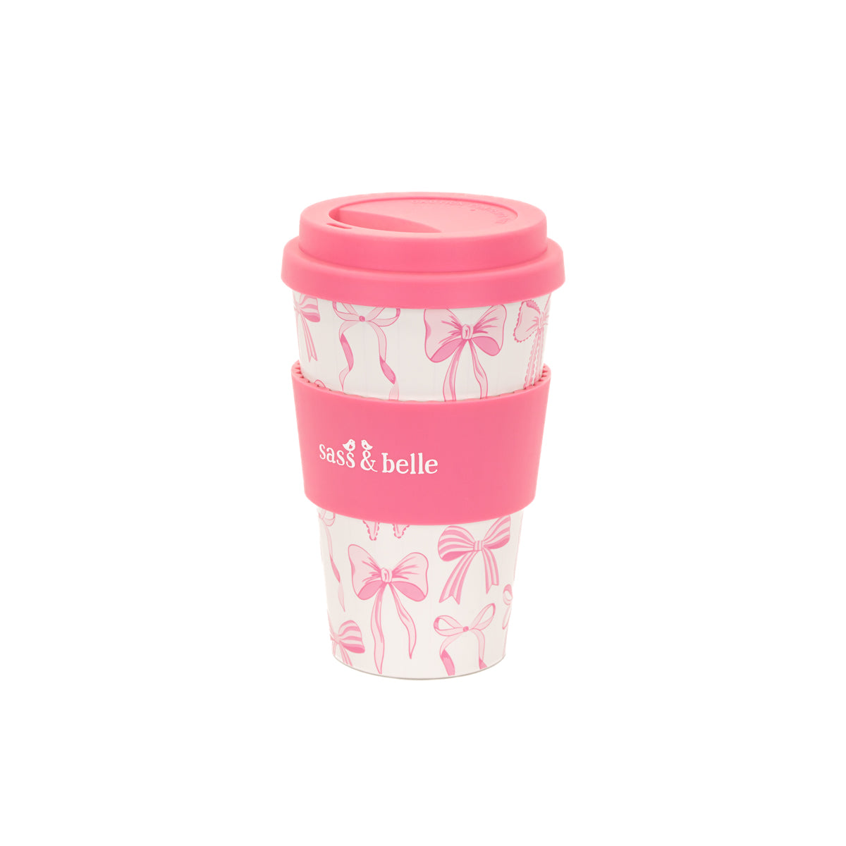 Sass & Belle Bow Travel Coffee Cup - More Than Just a Gift | Narborough Hall