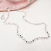 POM Silver Plated Multi Star Necklace