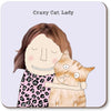 Rosie Made a Thing Crazy Cat Lady Coaster - More Than Just a Gift | Narborough Hall