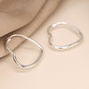 POM Sterling Silver Heart Hoop Earrings - More Than Just a Gift | Narborough Hall