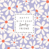 Lovely Friend Daisies Birthday Card
