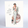 Disco Made Me Do It Celebrate in Style Birthday Card