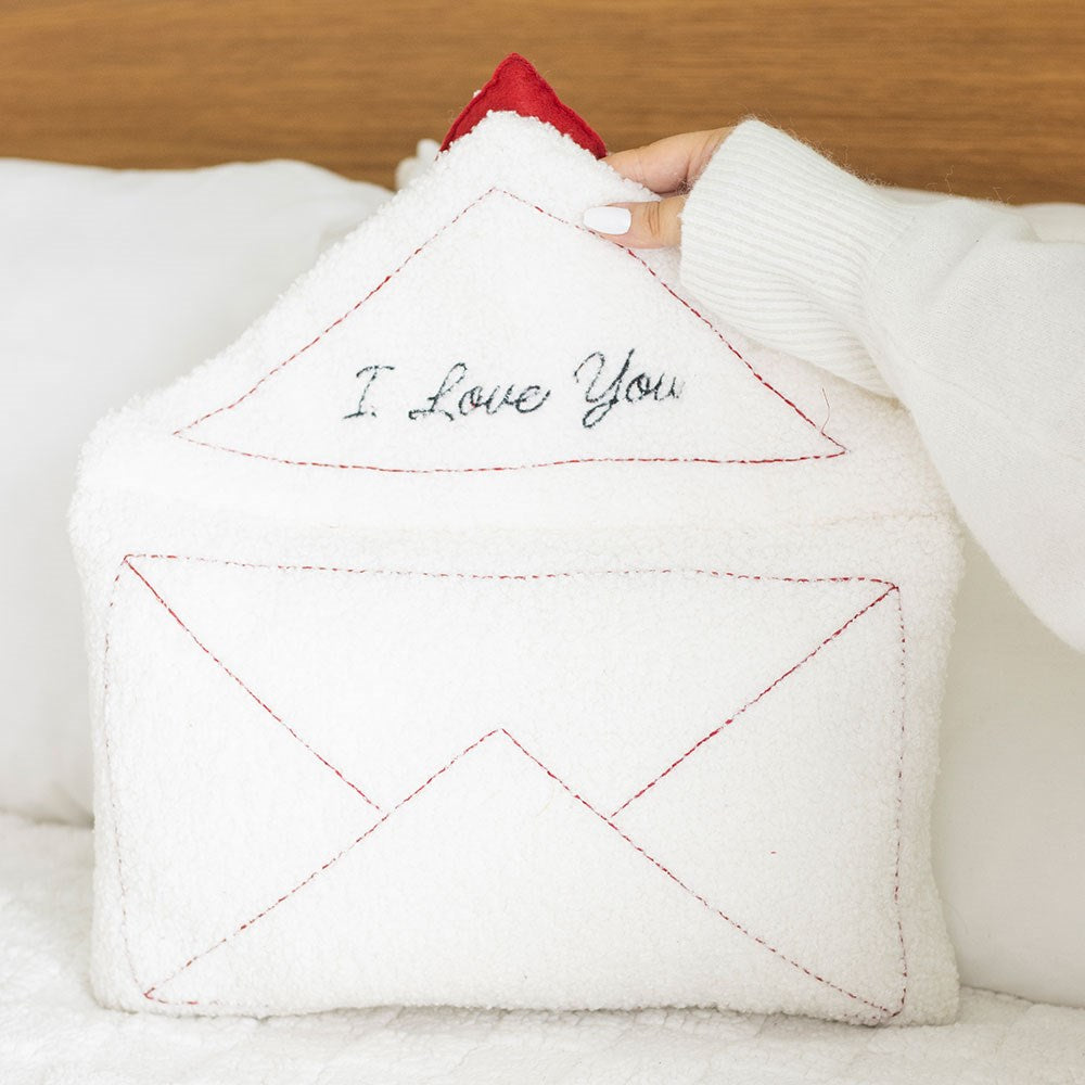 Love Letter Boucle Cushion - More Than Just a Gift | Narborough Hall