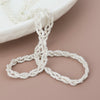 POM Willow Silver-Plated margarita chain necklace